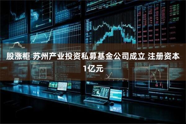 股涨柜 苏州产业投资私募基金公司成立 注册资本1亿元